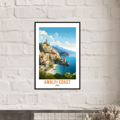 Amalfi Coast Travel Print Wall Art Amalfi Italy Wall Hanging Home Decor Amalfi Gift Art Lovers Wall Art Print Amalfi Italy Art Amalfi Art