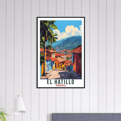 El Hatillo Travel Print Venezuela Home Decor Wall Art Gift Wall Hanging Art Lover El Hatillo Venezuelan Artwork Travel Poster Travel Gift