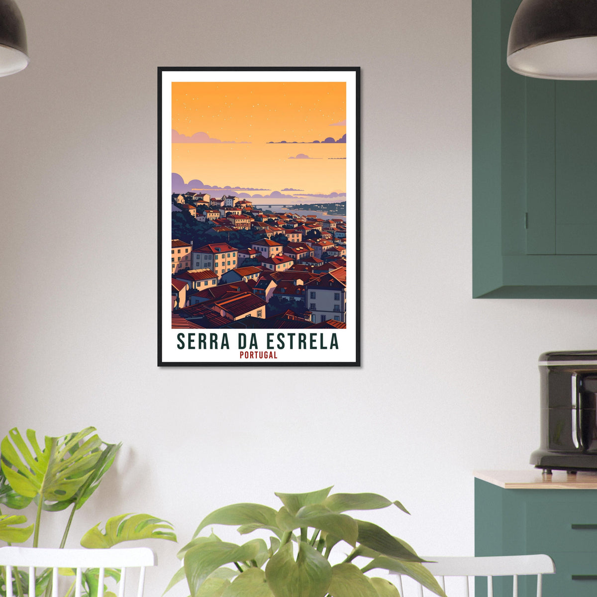 Serra Da Estrela Travel Print Portugal Wall Art Wall Hanging Home Décor Serra Da Estrela Gift Portugal Artwork Gift Portugal Travel Poster