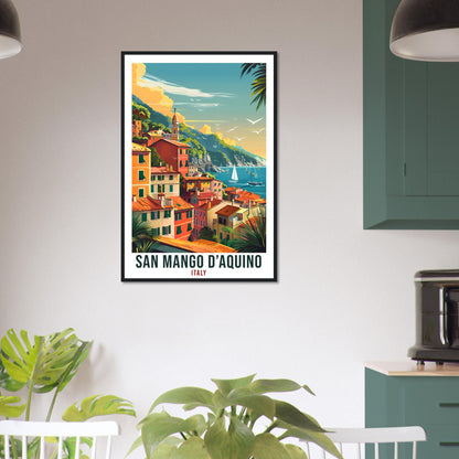 San Mango d'Aquino Italy Travel Print Italy Wall Art Wall Hanging Home Décor San Mango dAquino Gift Italy Artwork Gift Italian Travel Poster
