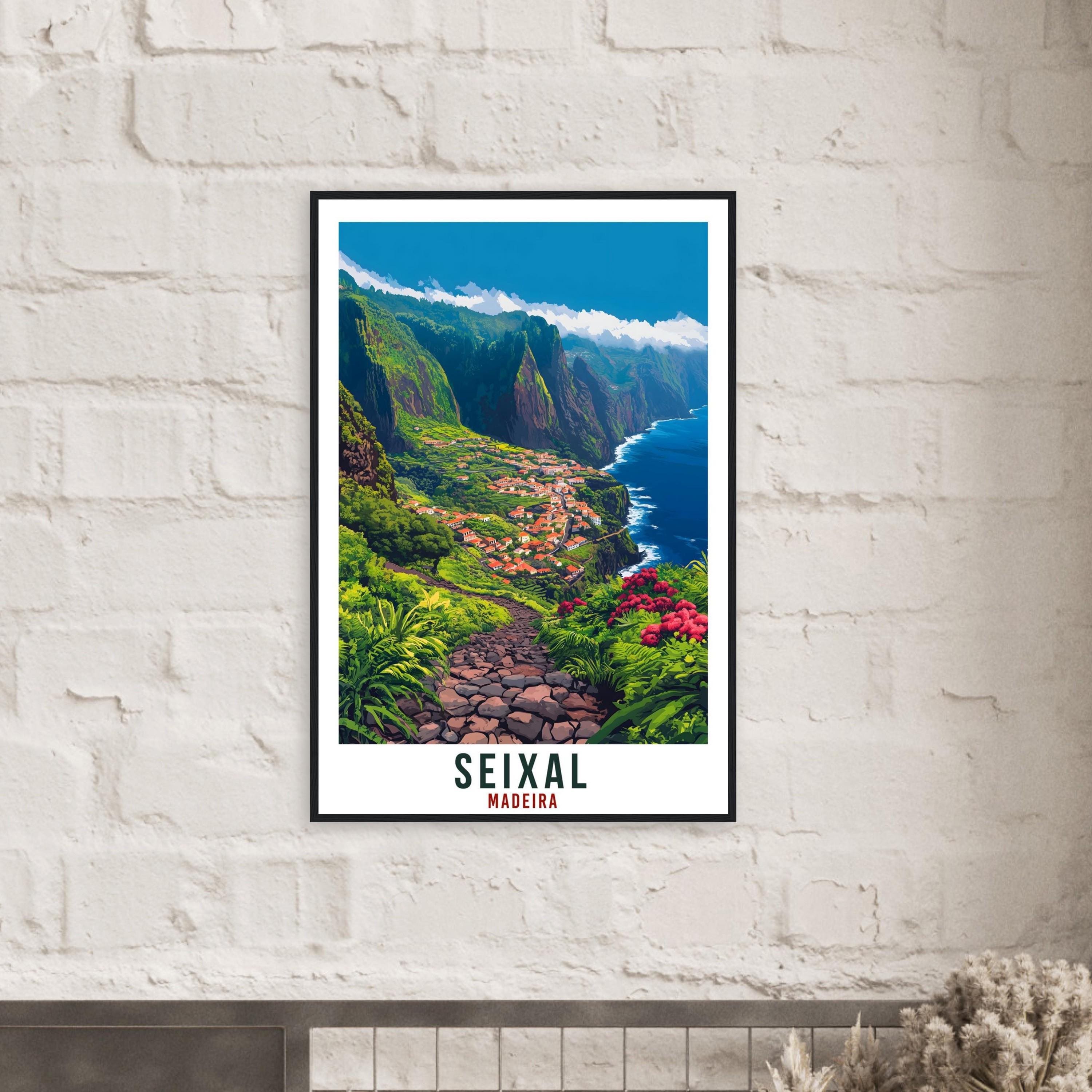 Seixal Madeira Travel Print | Premium Portugal Wall Art