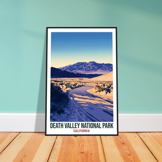 Death Valley National Park California USA Travel Print Wall Art Wall Hanging Décor Death Valley Gift Travel Art USA Artwork Travel Poster