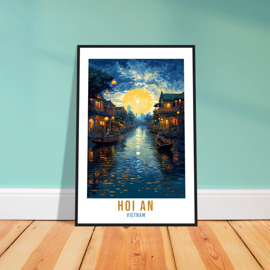 Hoi An Vietnam Travel Print Wall Art Hoi An Wall Hanging Home Décor Hoi An Gift Art Lovers Vietnam Art Lover Gift Print Hoi An Vietnam Print