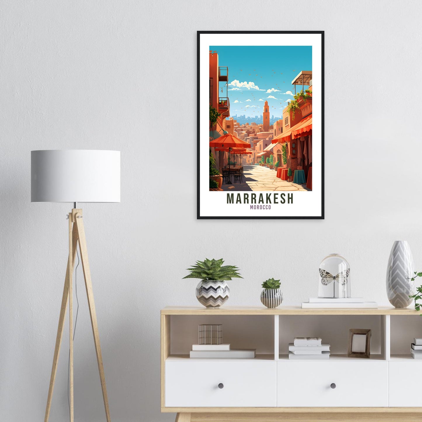 Marrakesh Travel Print Morocco Home Decor Marrakesh Wall Hanging Marrakesh Artwork Gift Marrakesh Travel Poster Moroccan Artwork African Art