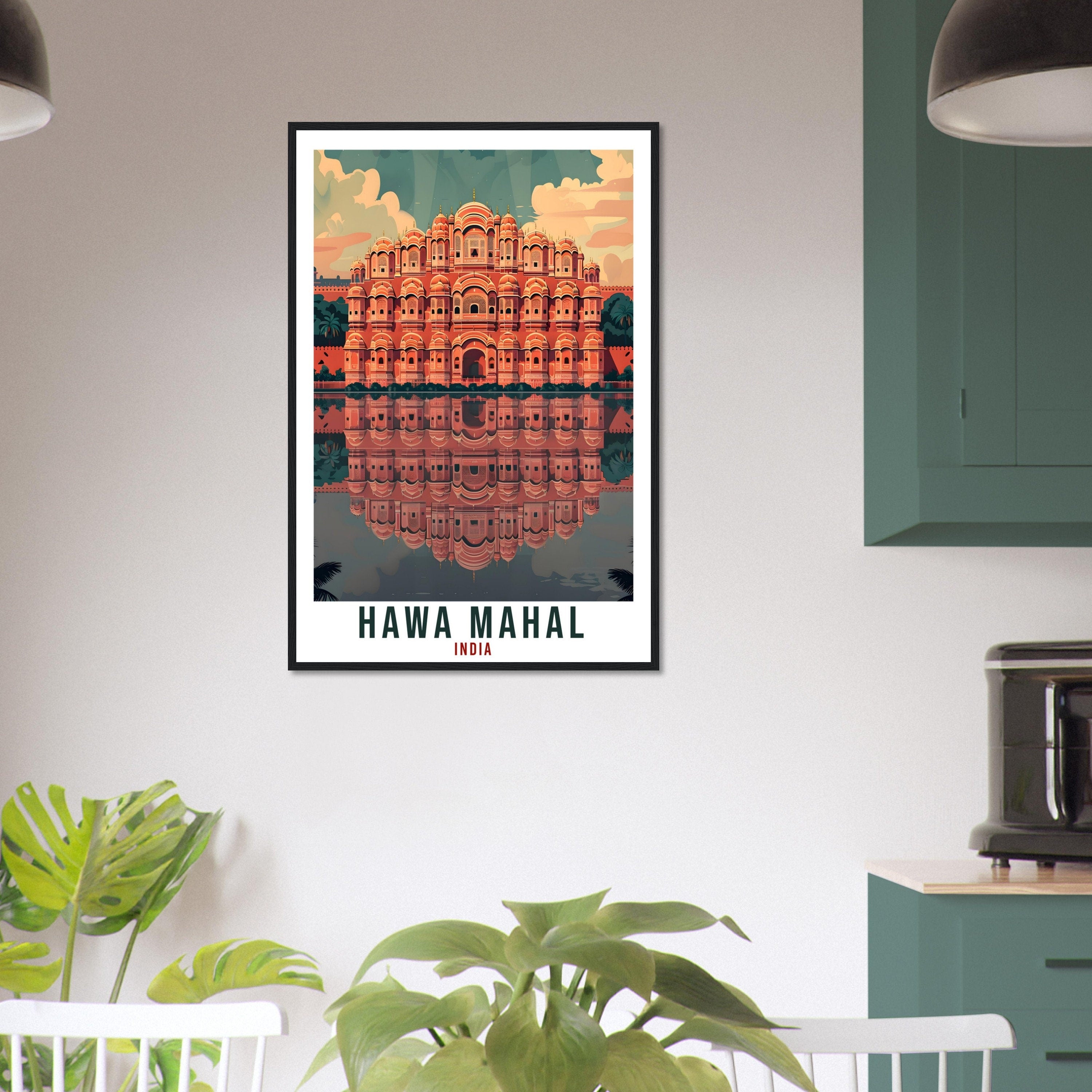 Hawa Mahal Travel Print India Home Decoration Wall Art Gift Wall Hanging Art Lover Indian Artwork India Hawa Mahal Travel Poster Print