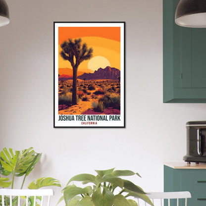Joshua Tree National Park California USA Travel Print Wall Art Wall Hanging Home Décor Joshua Tree Gift Travel Art USA Artwork Travel Poster