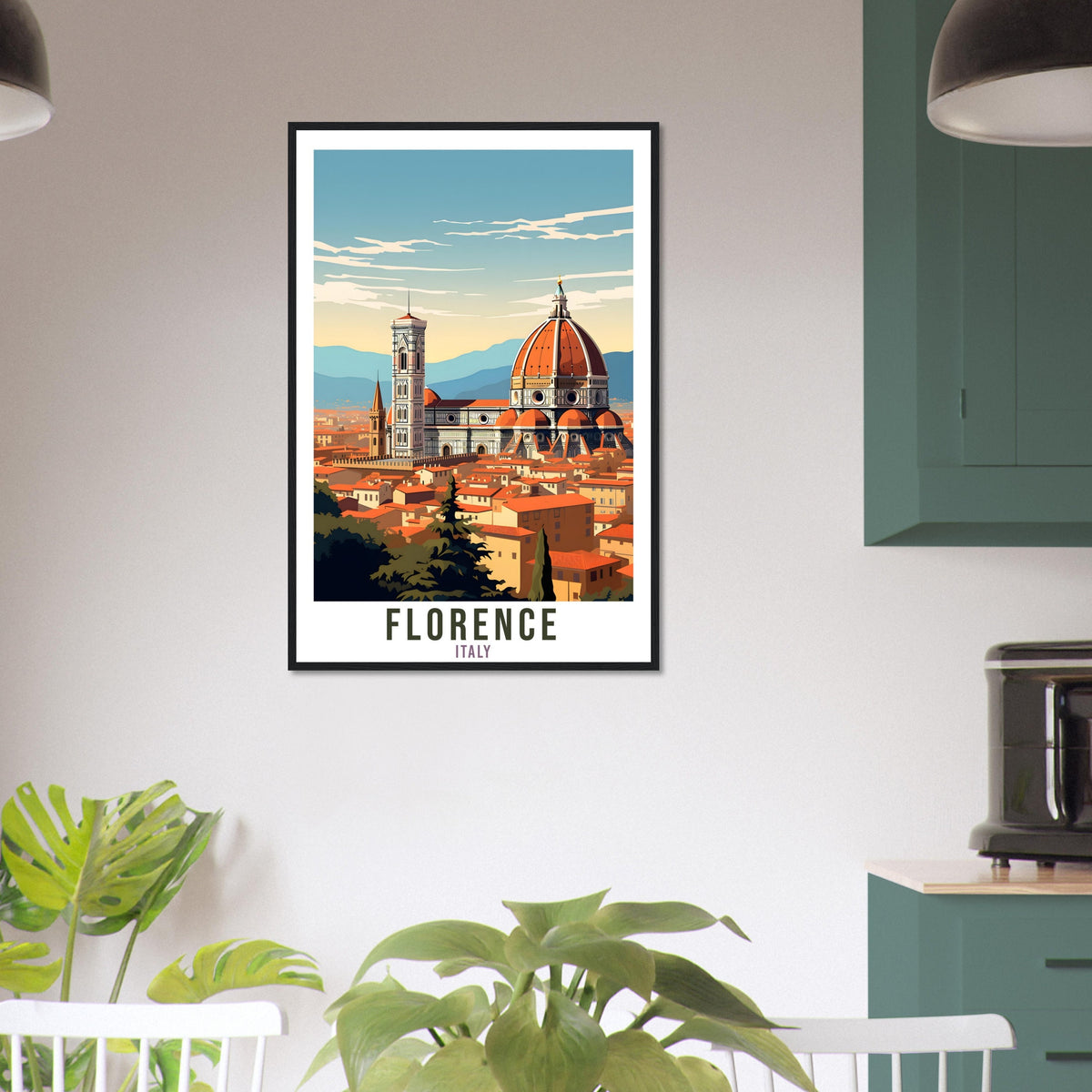 Florence Travel Print Wall Art Florence Wall Hanging Home Décor Florence Gift Art Lovers Italian Artwork Gift Print Florence Italy Print