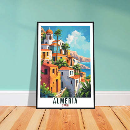 Almeria Travel Print Spain Home Decoration Almeria Spanish City Wall Art Gift Wall Hanging Art Lover Spain Artwork Almeria Travel Poster