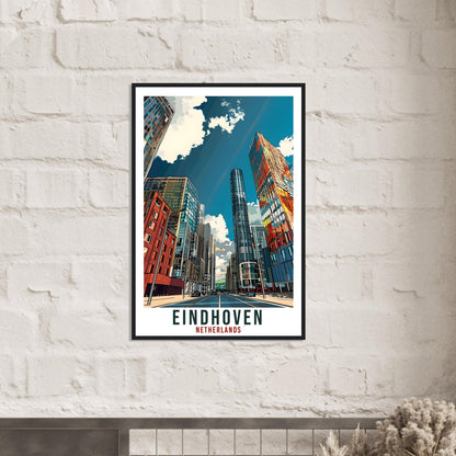 Eindhoven Travel Print Holland Wall Art Wall Hanging Home Décor Eindhoven Art Lovers Gift Dutch Artwork Gift The Netherlands Travel Poster