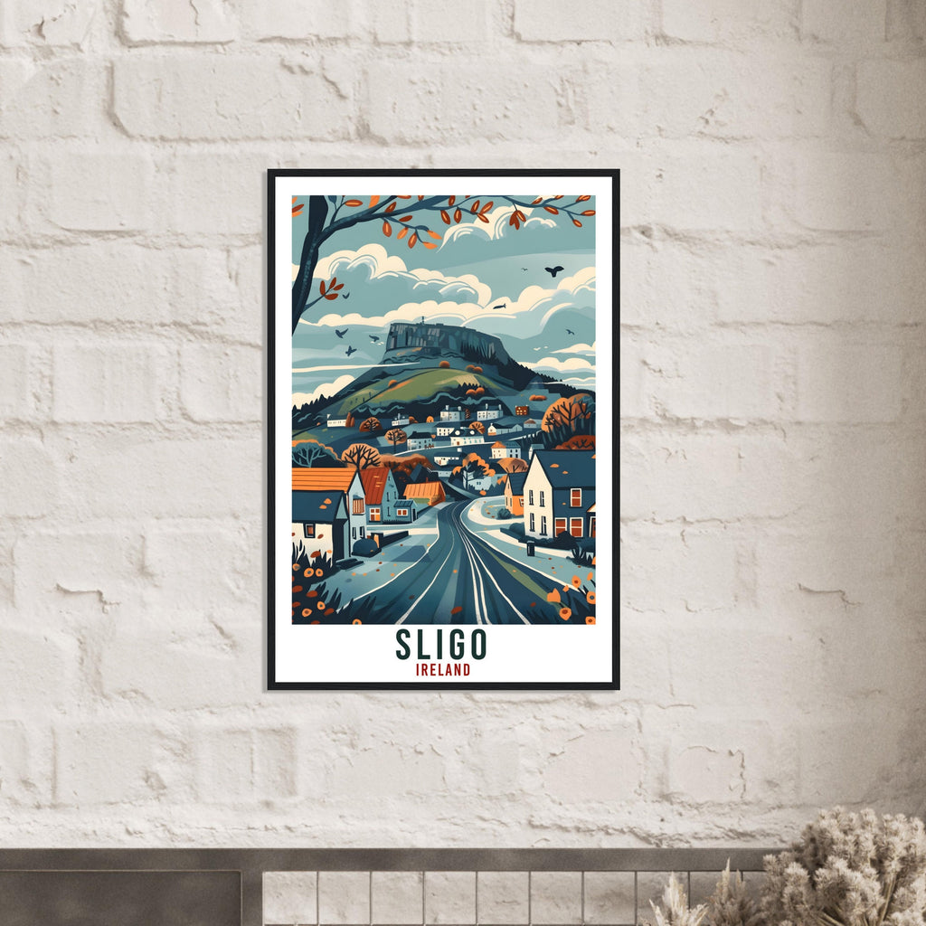 Sligo Travel Poster Ireland Wall Art Sligo Wall Hanging Home Living Décor Sligo Gift Art Lovers Gift Irish Artwork Gift Ireland Travel Print