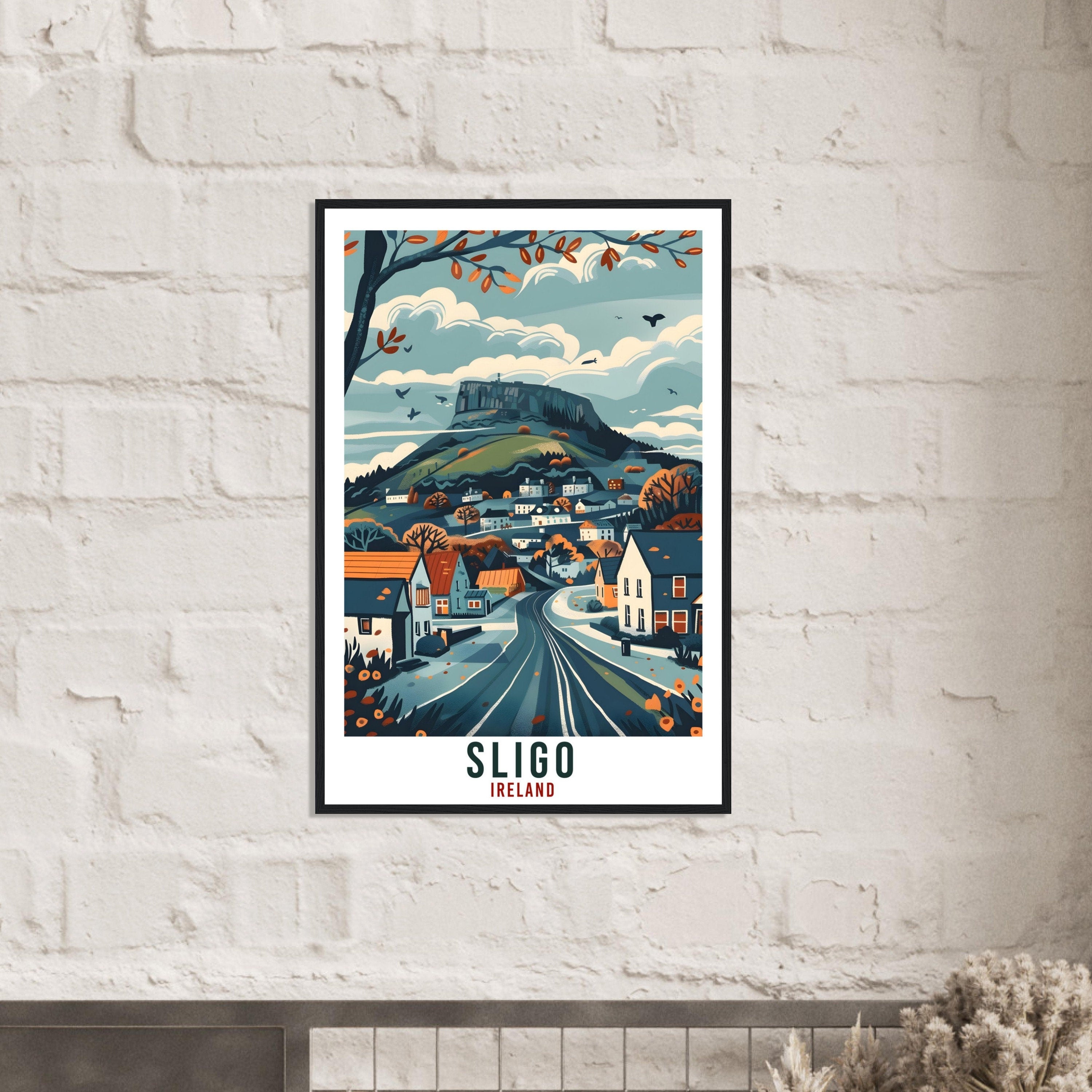Sligo Travel Poster Ireland Wall Art Sligo Wall Hanging Home Living Décor Sligo Gift Art Lovers Gift Irish Artwork Gift Ireland Travel Print