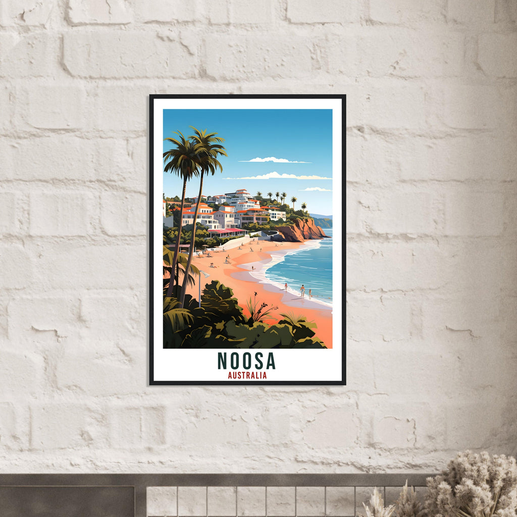 Noosa Travel Poster Wall Art Noosa Australia Home Décor Artwork Wall Hanging Noosa Art Gifts Noosa Travel Print Australian Art Lovers Gift