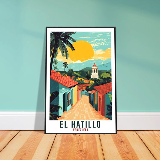 El Hatillo Travel Print Venezuela Home Decor El Hatillo Wall Art Gift Wall Hanging El Hatillo Venezuelan Artwork Travel Poster Travel Gift