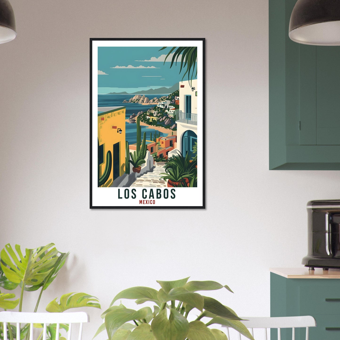 Los Cabos Mexico Travel Print Mexico Wall Art Wall Hanging Home Décor Los Cabos Gift Mexico Landmark Artwork South America Travel Poster