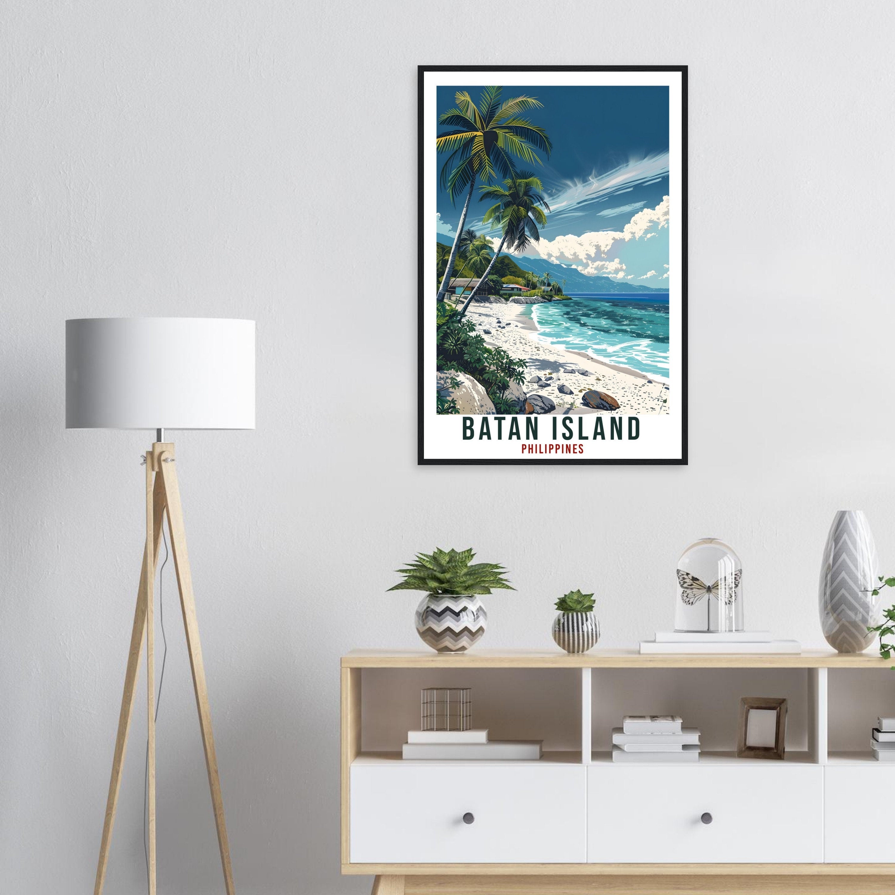 Batan Island Philippines Travel Print Wall Art Wall Hanging Home Décor Batan Island Gift Artwork Travel Art Philippines Island Travel Poster
