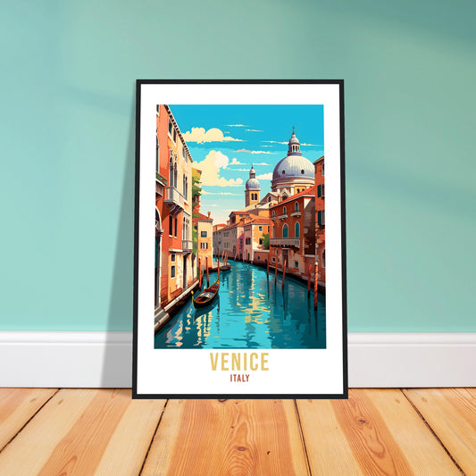 Venice Travel Print Wall Art Venice Wall Hanging Italy Gift Venice Holiday Print Art Print Venice Travel Gift Travel Poster Venice City Art