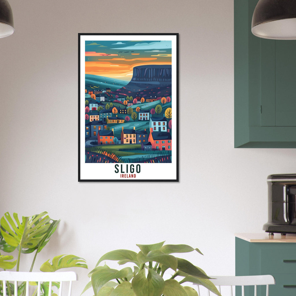 Sligo Travel Print Ireland Wall Art Wall Hanging Home Living Décor Sligo Gift Art Lovers Gift Sligo Irish Artwork Gift Ireland Travel Poster