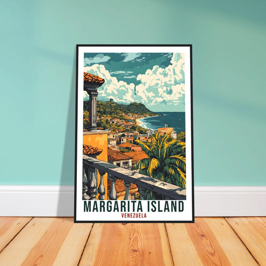 Margarita Island Travel Print Venezuela Decor Wall Art Wall Hanging Art Lover Margarita Island  Venezuelan Artwork Travel Poster Travel Art