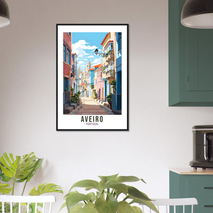 Aveiro Travel Print Wall Art Aveiro Wall Hanging Portugal Gift Aveiro Wall Art Print Art Print Aveiro Travel Gift Aveiro Travel Poster