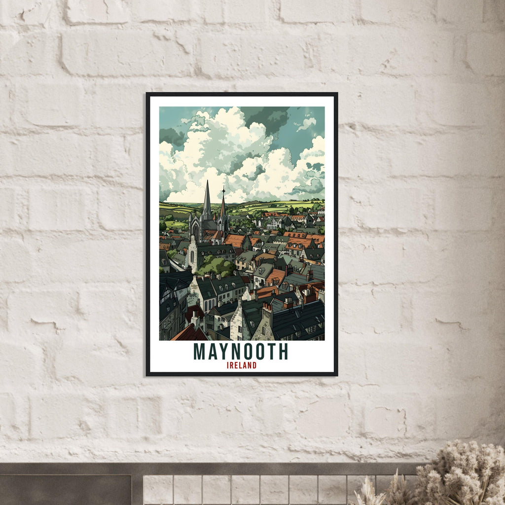 Maynooth Travel Print Ireland Wall Art Wall Hanging Home Living Décor Maynooth Gift Art Lovers Gift Irish Artwork Gift Ireland Travel Poster