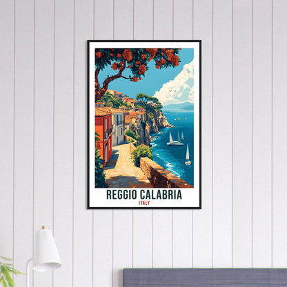 Reggio Calabria Travel Print Italy Home Decor Reggio Calabria Wall Art Gift Wall Hanging Art Lover Italian Artwork Travel Poster Travel Gift