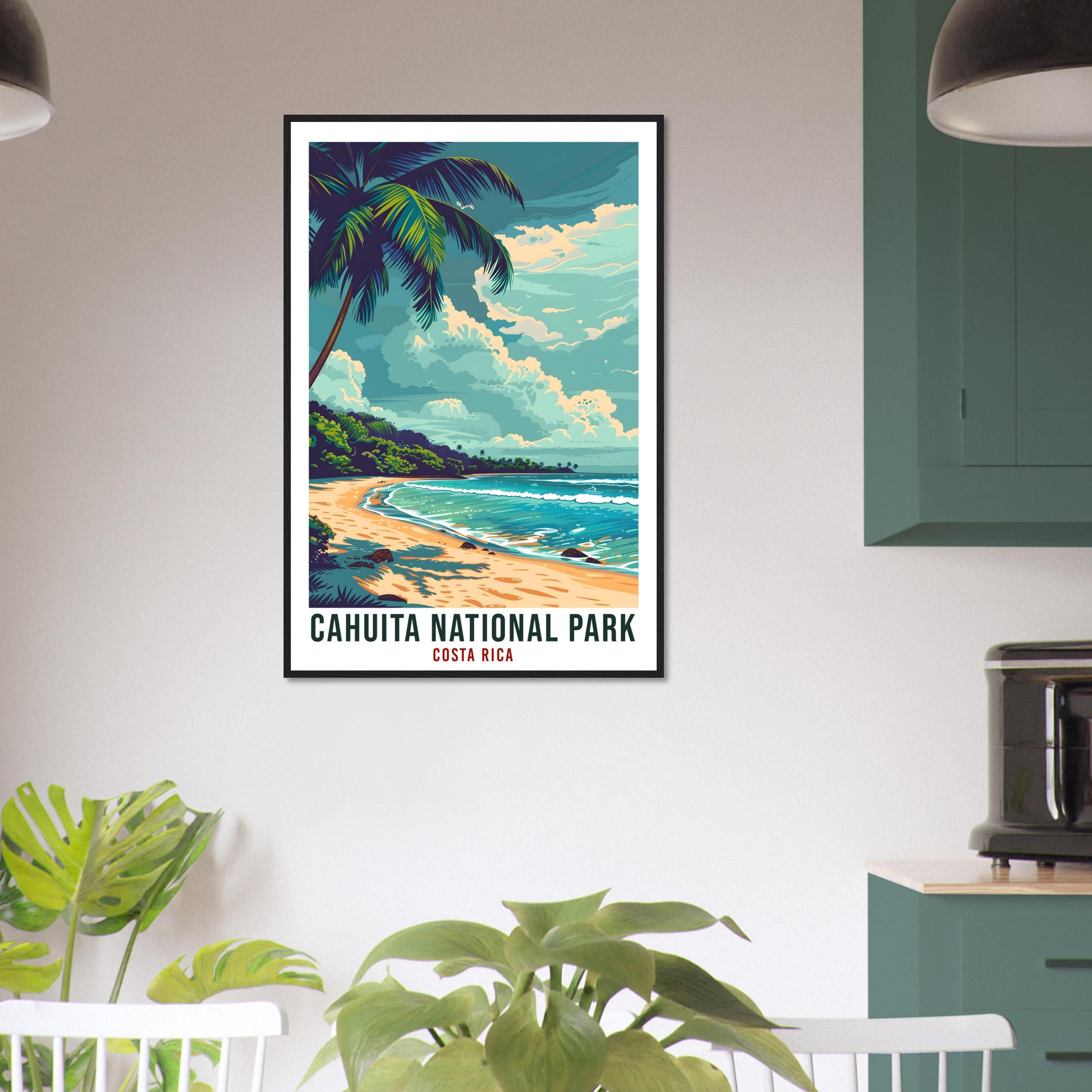 Cahuita National Park Costa Rica Travel Print Wall Art Wall Hanging Home Décor Cahuita Gift Artwork Travel Art Costa Rica Travel Poster
