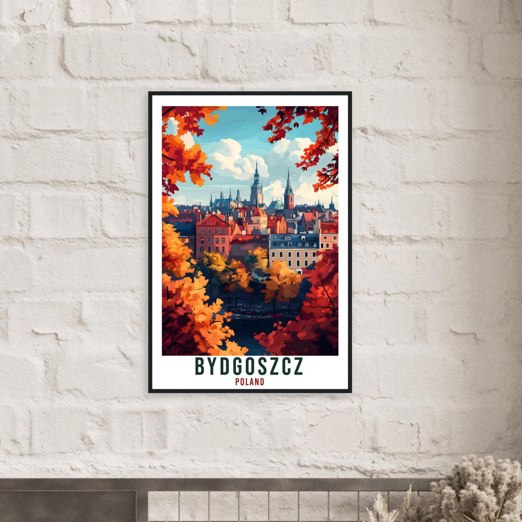 Bydgoszcz Travel Print Poland Home Decor Bydgoszcz Wall Art Gift Wall Hanging Art Lover Bydgoszcz Polish Artwork Travel Poster Poland Travel