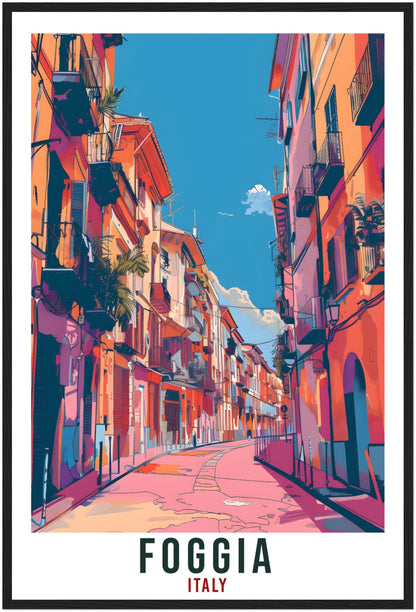 Foggia Travel Print Italy Wall Art Foggia Wall Hanging Home Living Décor Foggia Gift Art Lovers Italy Artwork Gift Italian Travel Poster