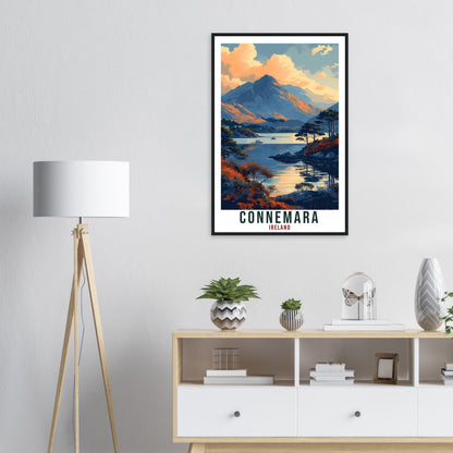 Connemara Travel Print Ireland Home Decoration Irish Wall Art Gift Wall Hanging Art Lover Irish Artwork Ireland Connemara Travel Poster