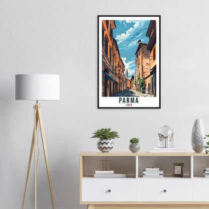 Parma Travel Print Italy Wall Art Parma Wall Hanging Home Living Décor Parma Gift Art Lovers Gift Italy Artwork Gift Italian Travel Poster