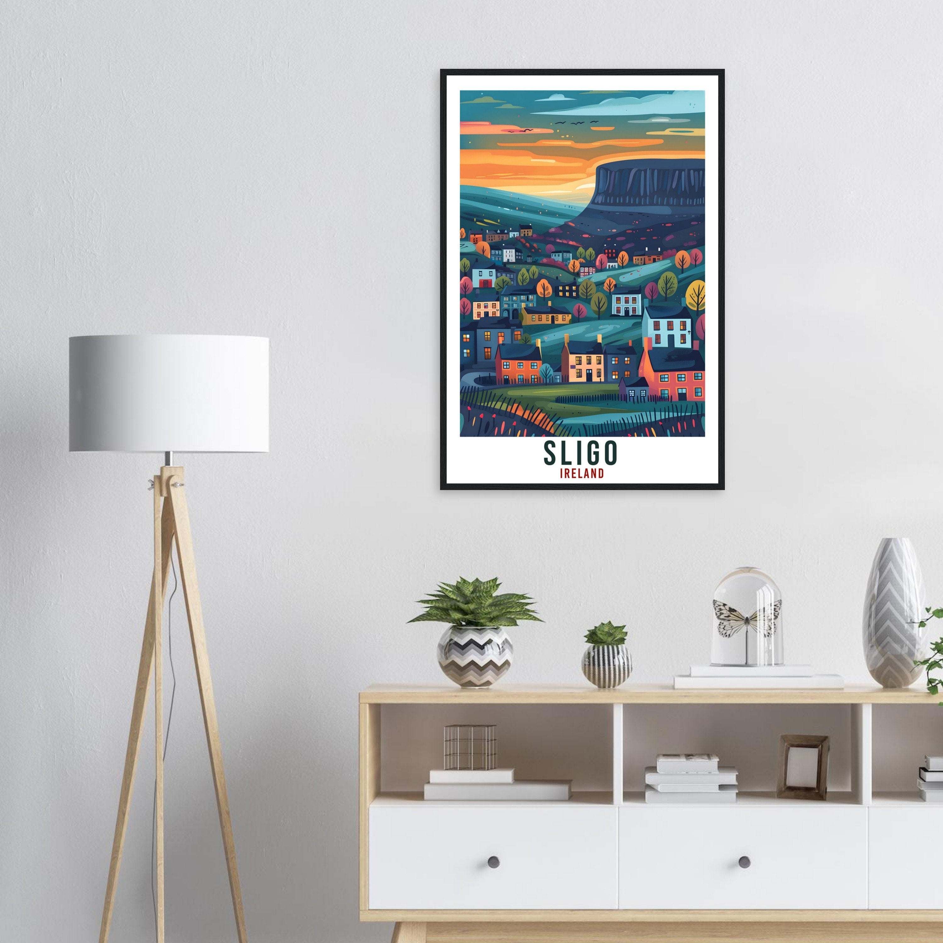 Sligo Travel Print Ireland Wall Art Wall Hanging Home Living Décor Sligo Gift Art Lovers Gift Sligo Irish Artwork Gift Ireland Travel Poster