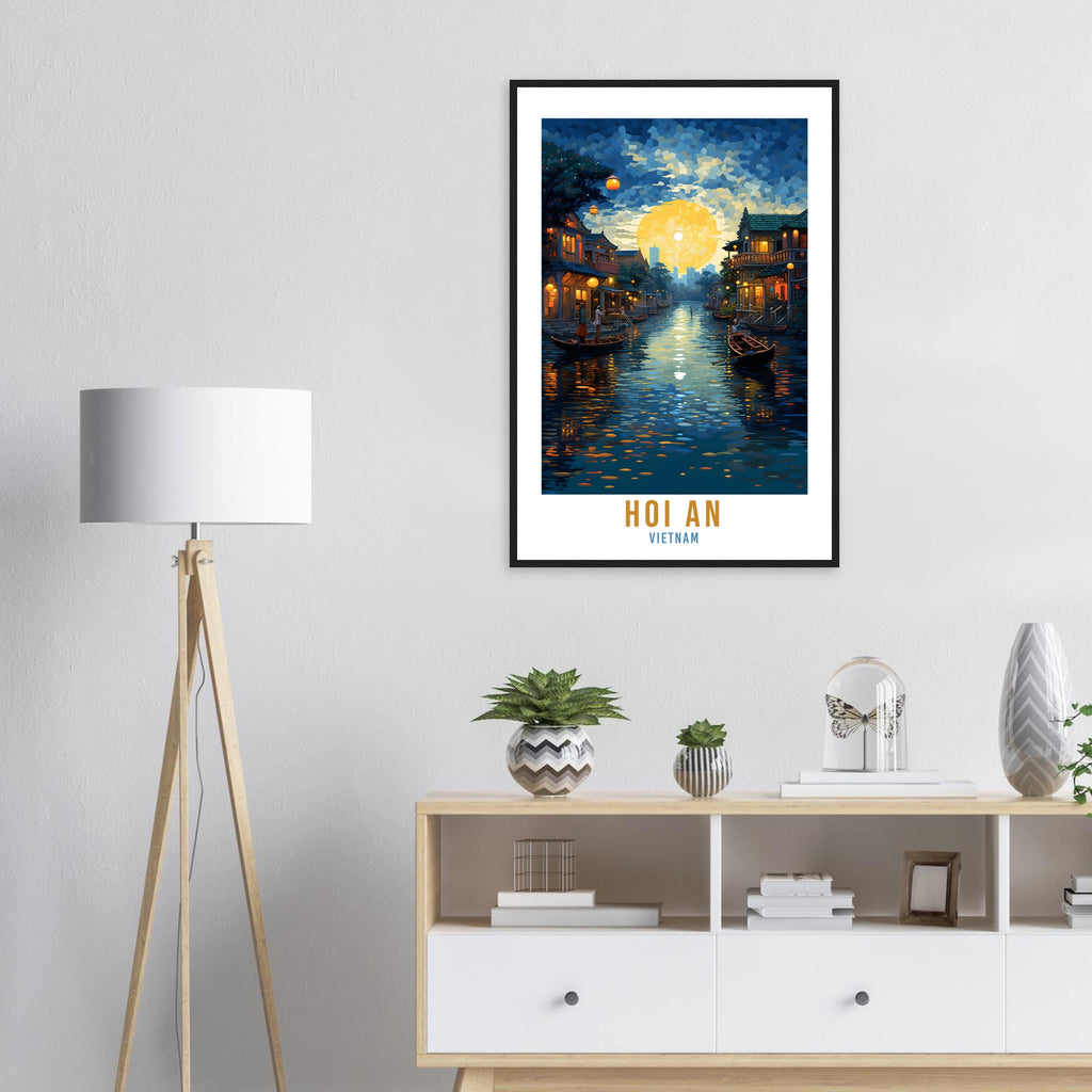 Hoi An Vietnam Travel Print Wall Art Hoi An Wall Hanging Home Décor Hoi An Gift Art Lovers Vietnam Art Lover Gift Print Hoi An Vietnam Print