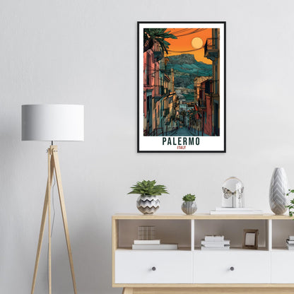 Palermo Travel Print Italy Wall Art Wall Hanging Home Living Décor Palermo Gift Art Lovers Gift Italy Artwork Gift Italian Travel Poster