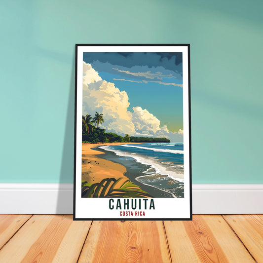 Cahuita Costa Rica Travel Print Wall Art Wall Hanging Home Décor Cahuita Gift Wall Art Artwork Travel Art Costa Rica Beach Travel Poster