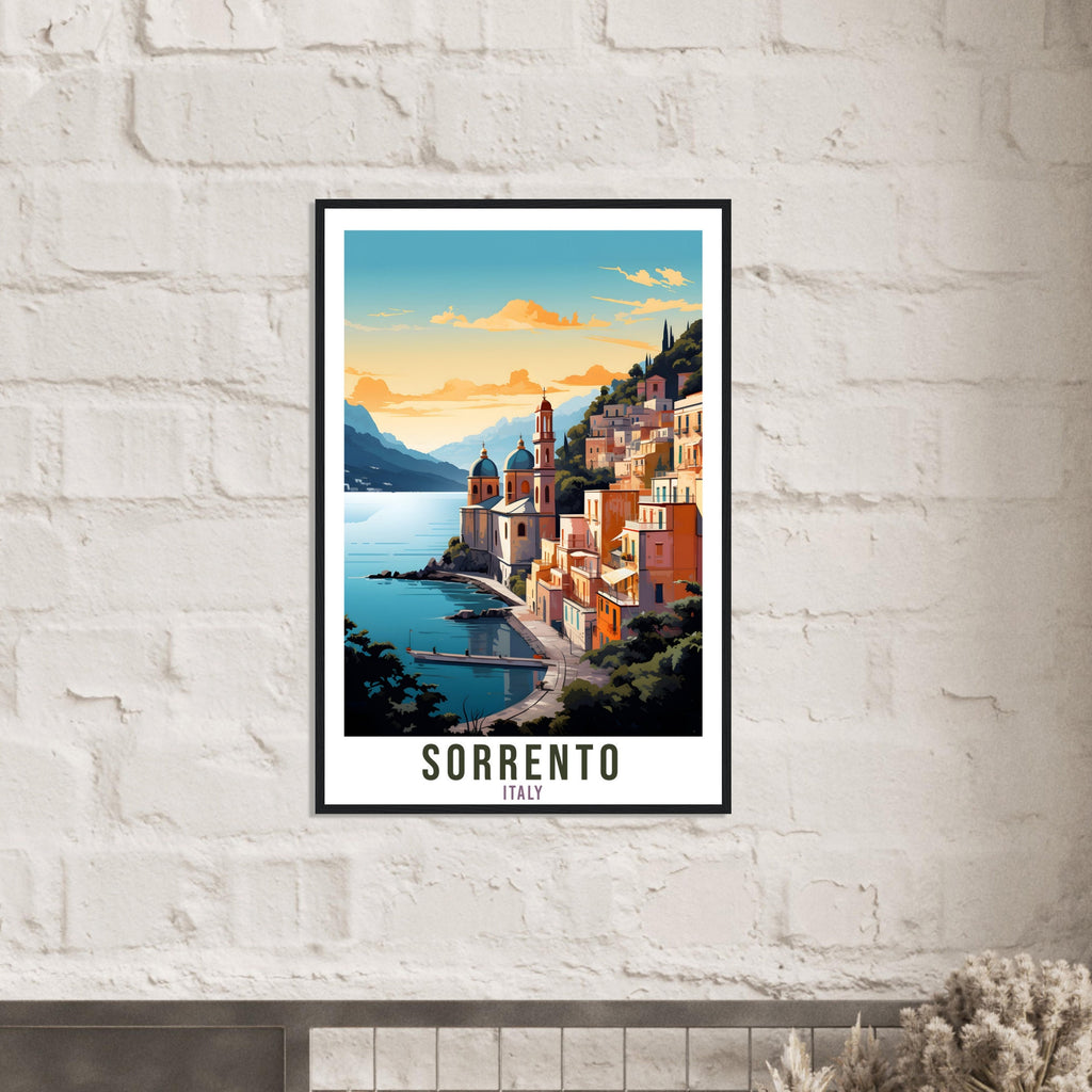 Sorrento Travel Print Wall Art Sorrento Wall Hanging Home Décor Sorrento Gift Art Lovers Italian Artwork Gift Print Sorrento Italian Poster