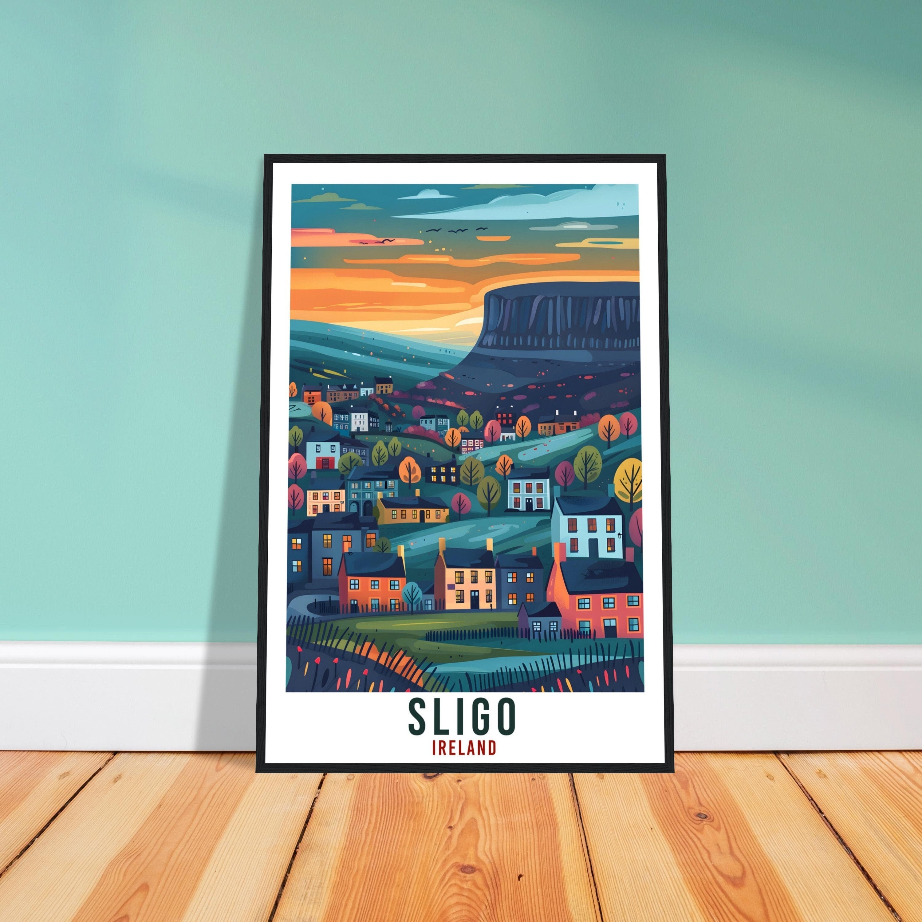 Sligo Travel Print Ireland Wall Art Wall Hanging Home Living Décor Sligo Gift Art Lovers Gift Sligo Irish Artwork Gift Ireland Travel Poster
